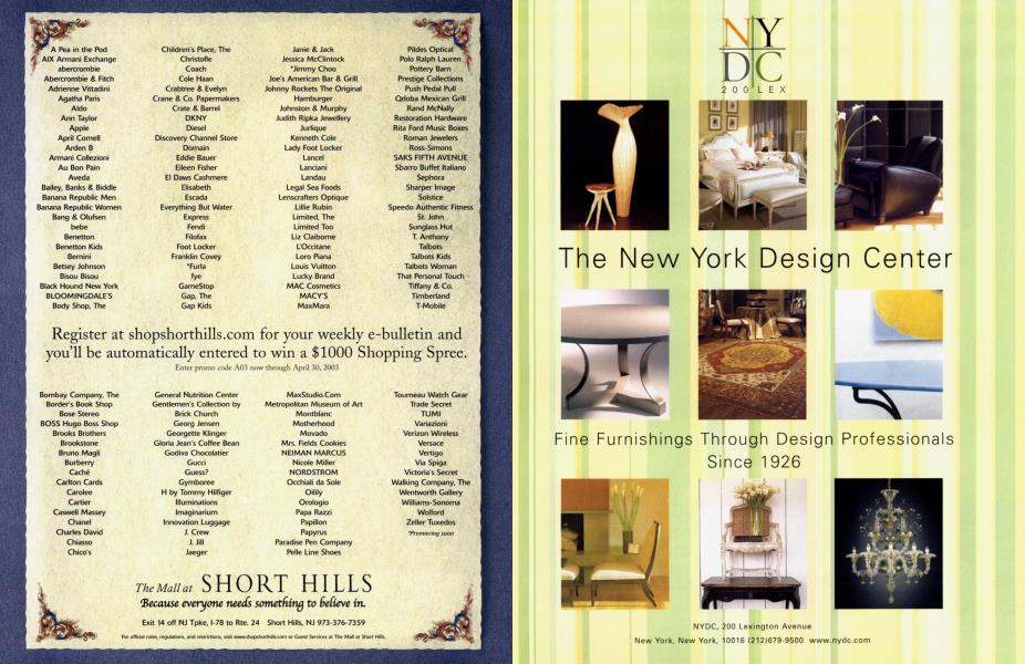 N Y D C Architectural Digest April