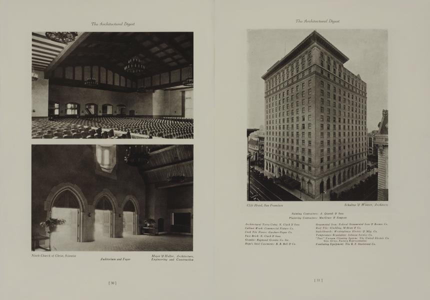 Clift Hotel, San Francisco —Schultze & Weaver, Architects