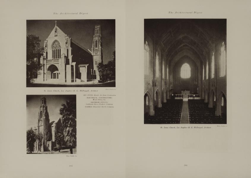 St. James Church, Los Angeles—B. G. McDougall, Architect