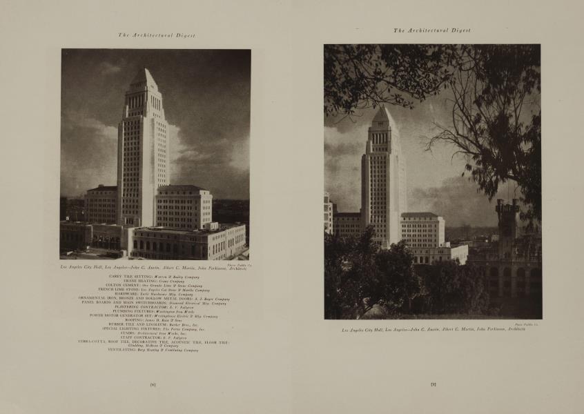 Los Angeles City Hall, Los Angeles—John C. Austin, Albert C. Martin, John Parkinson, Architects