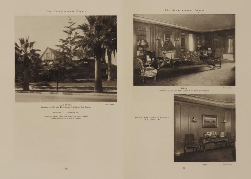 Residence of Mr. and Mrs. George I. Cochran, Los Angeles