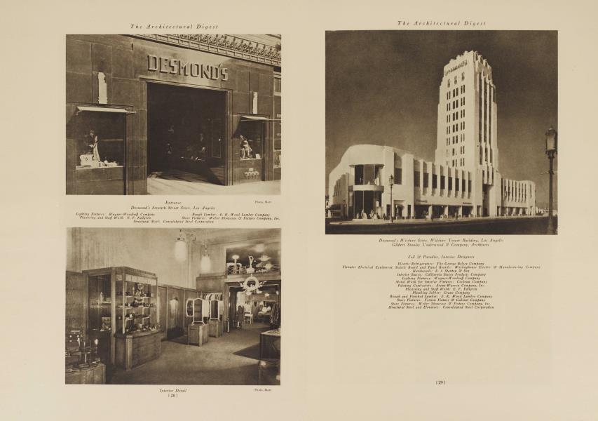 Entrance — Desmond's Seventh Street Store, Los Angeles