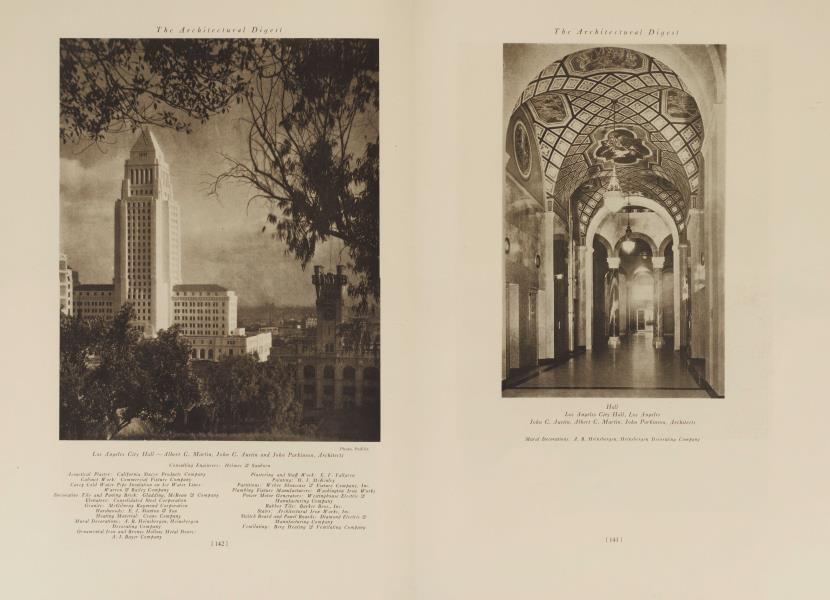 Los Angeles City Hall — Albert C. Martin, John C. Austin and John Parkinson, Architects
