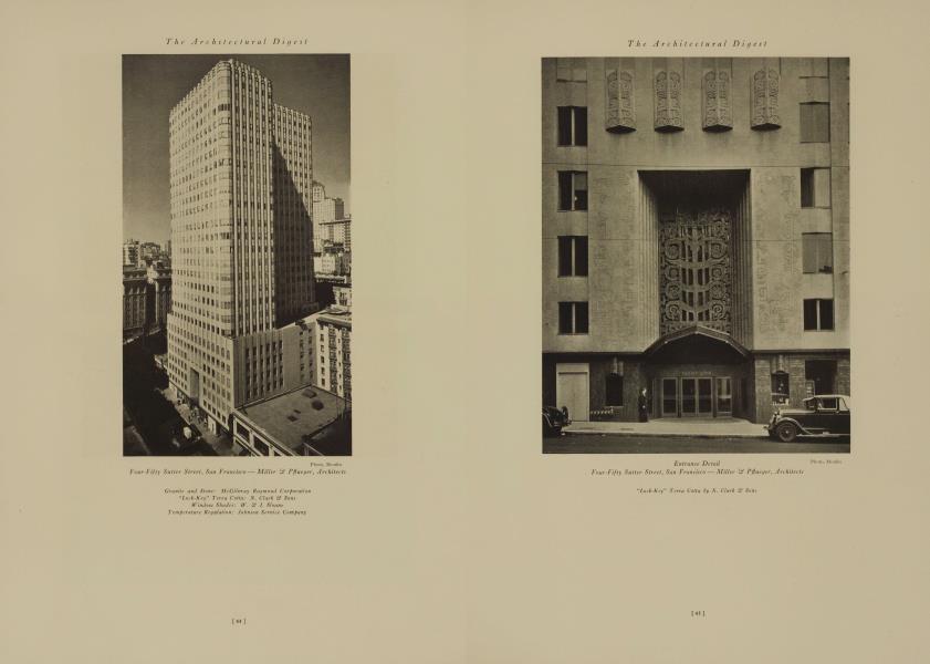 Four-Fifty Sutter Street, San Francisco — Miller & Pflueger, Architects