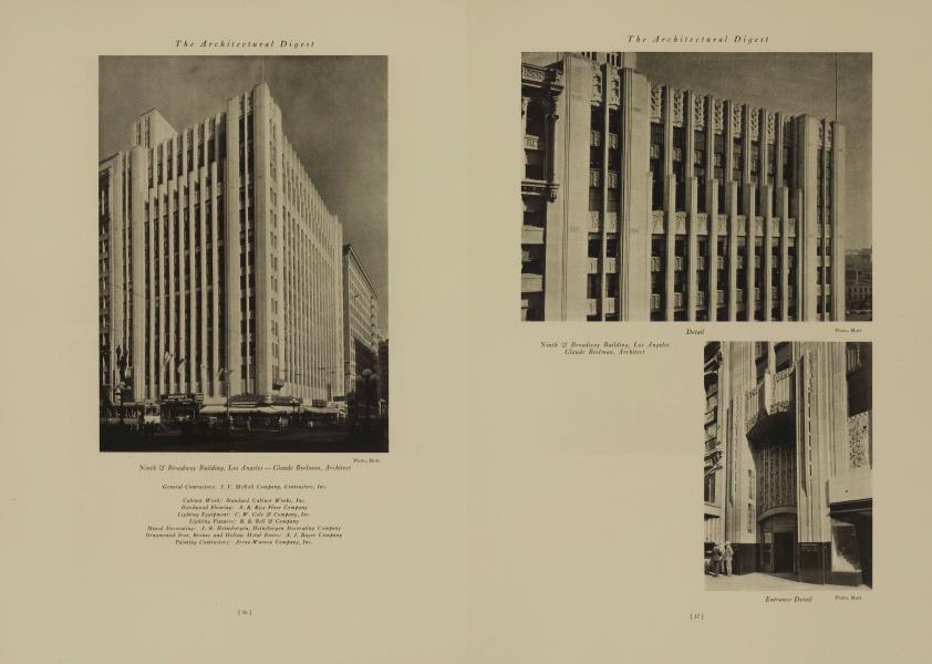 Ninth & Broadway Building, Los Angeles — Claude Beelman, Architect