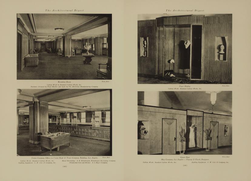 May Company, Los Angeles — Taussig & Flesch, Designers