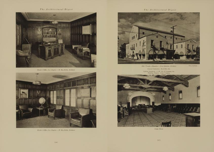Broker's Office, Los Angeles — H. Roy Kelly, Architect