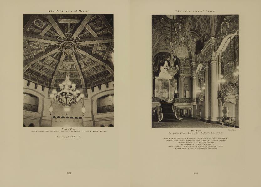 Los Angeles Theatre, Los Angeles — S. Charles Lee, Architect