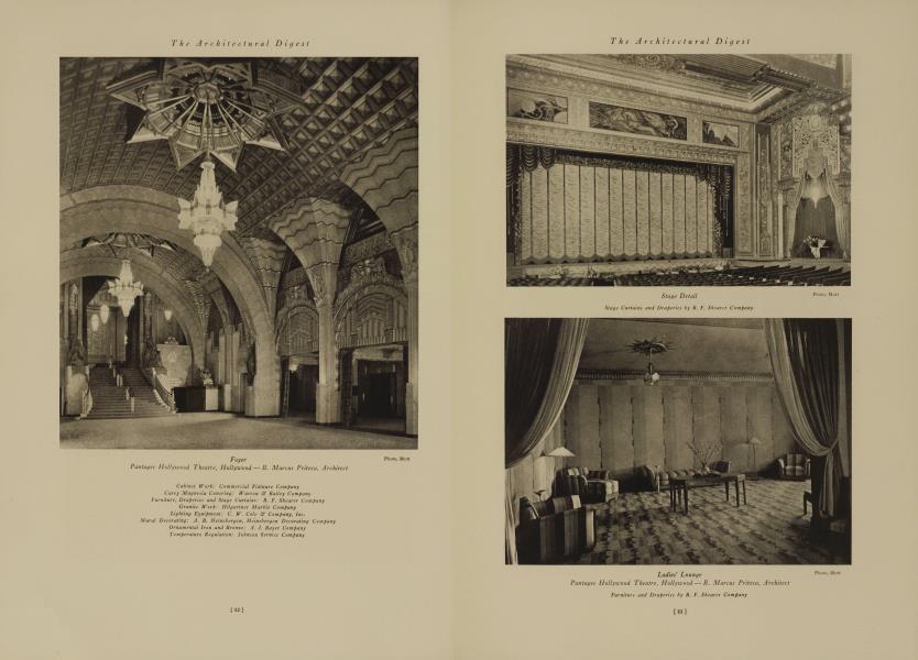 Pantages Hollywood Theatre, Hollywood — B. Marcus Priteca, Architect