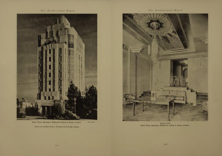 Sunset Tower Apartments, Hollywood—Leland A. Bryant, Architect