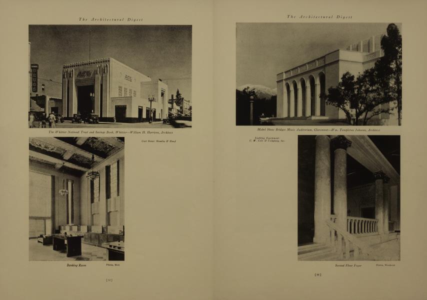 Mabel Shaw Bridges Music Auditorium, Claremont—Wm. Templeton Johnson, Architect