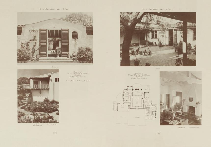 Residence of Mr. and Mrs. Clark B. Millikan, Flintridge