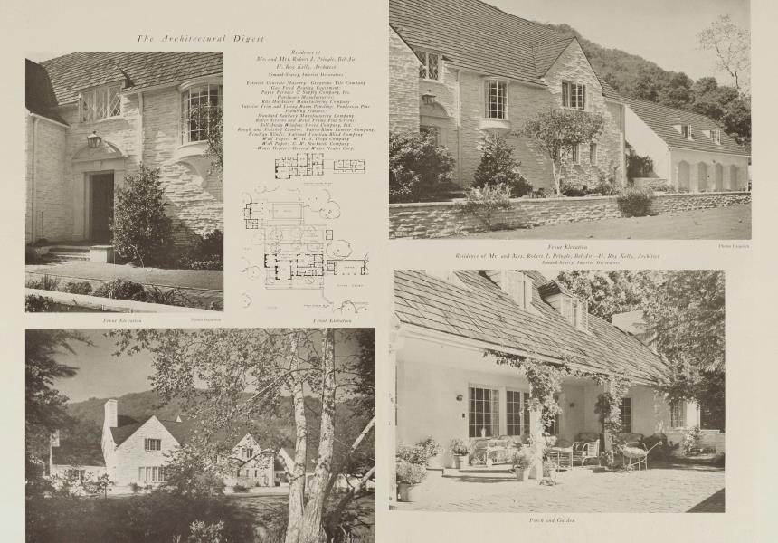 Residence of Mr. and Mrs. Robert J. Pringle, Bel-Air — H. Roy Kelly, Architect
