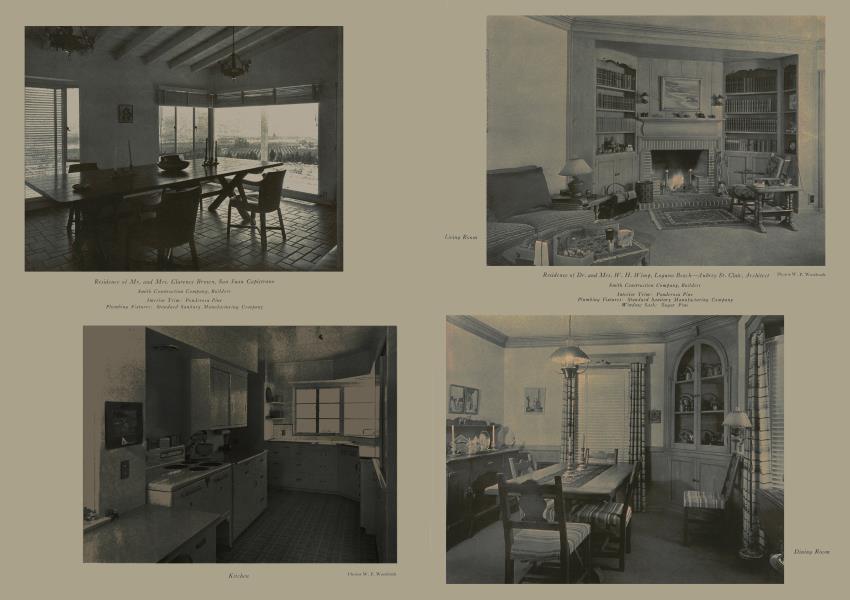 Residence of Dr. and Mrs. W. H. Wimp, Laguna Beach—Aubrey St. Clair, Architect