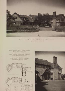 凡尔纳·c·亨特博士和夫人的住所，洛杉矶-杰拉德·r·科尔科德，建筑师，第77页- 1939年1月|建筑文摘金博宝188app网址