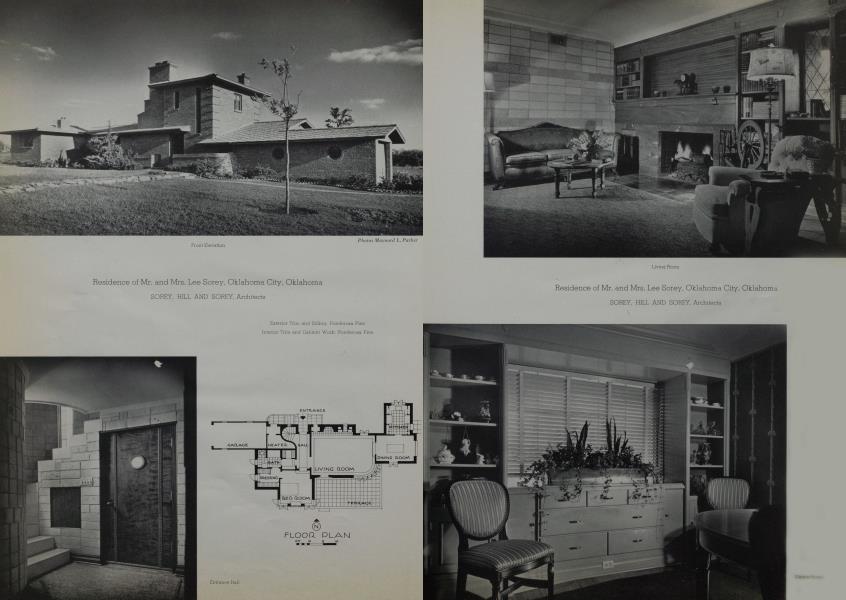 Residence of Mr. and Mrs. Lee Sorey, Oklahoma City, Oklahoma