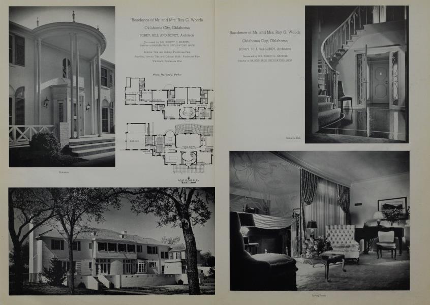 Residence of Mr. and Mrs. Roy G. Woods — Oklahoma City, Oklahoma