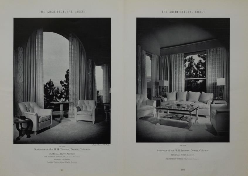 Residence of Mrs. H. H. Tammen, Denver, Colorado