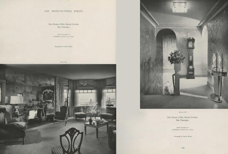 Pent House of Mrs. Harriet Dutcher — San Francisco