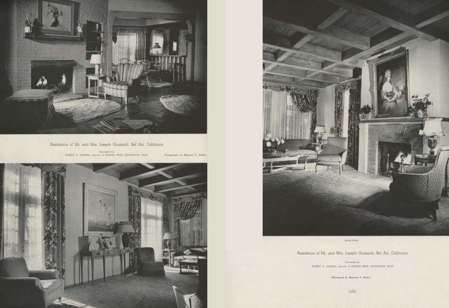 Residence of Mr. and Mrs. Joseph Guzzardi, Bel Air, California