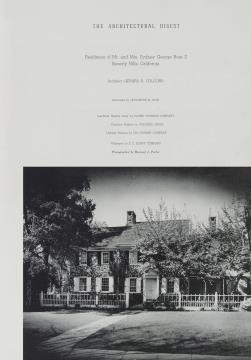 悉尼·乔治·罗斯二世夫妇的住所-比弗利山，加利福尼亚，页:67 - 1946 |建筑文摘金博宝188app网址