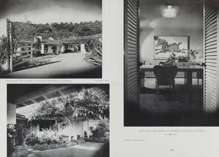 Ranch House of Mr. and Mrs. E. S. Goodrich, Riviera Ranch, Los Angeles