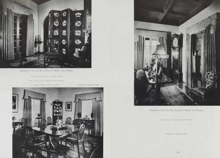 Residence of Dr. and Mrs. George B. Martyn, Los Angeles