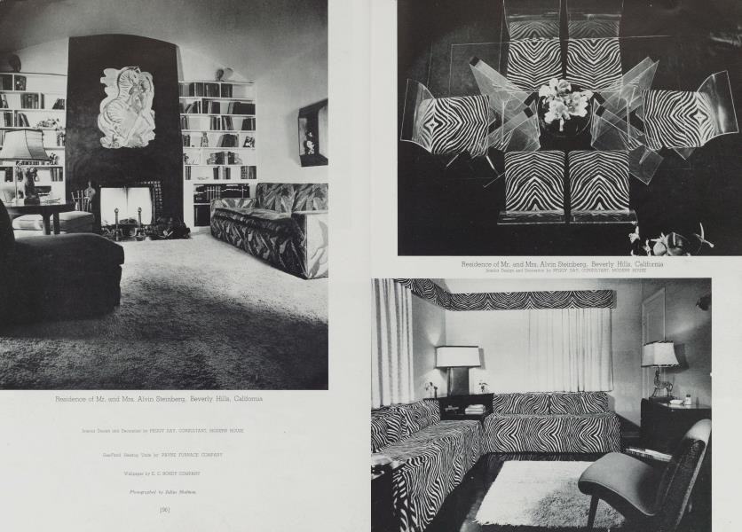 Residence of Mr. and Mrs. Alvin Steinberg, Beverly Hills, California