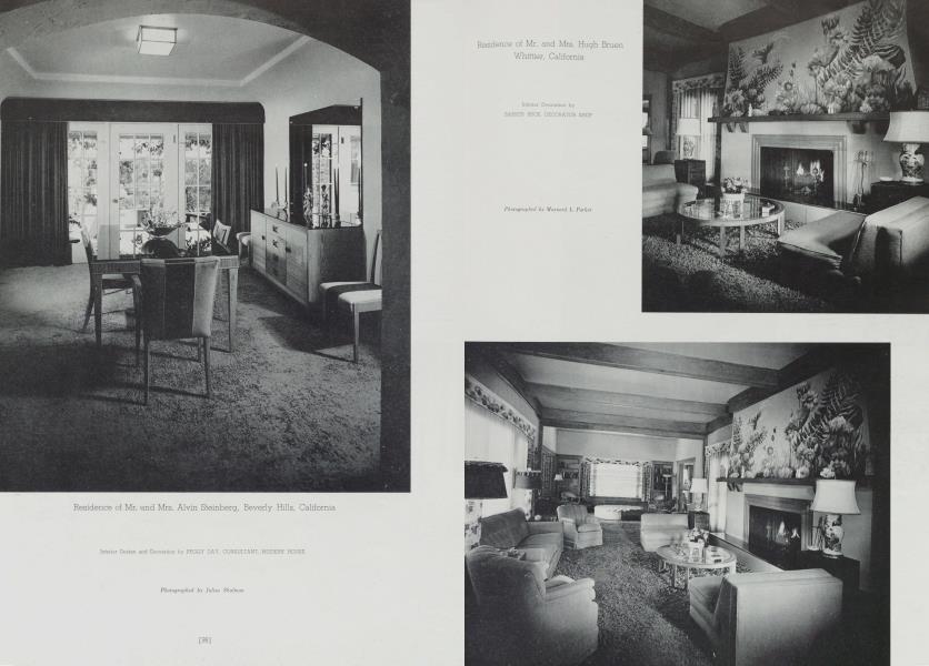 Residence of Mr. and Mrs. Hugh Bruen — Whittier, California