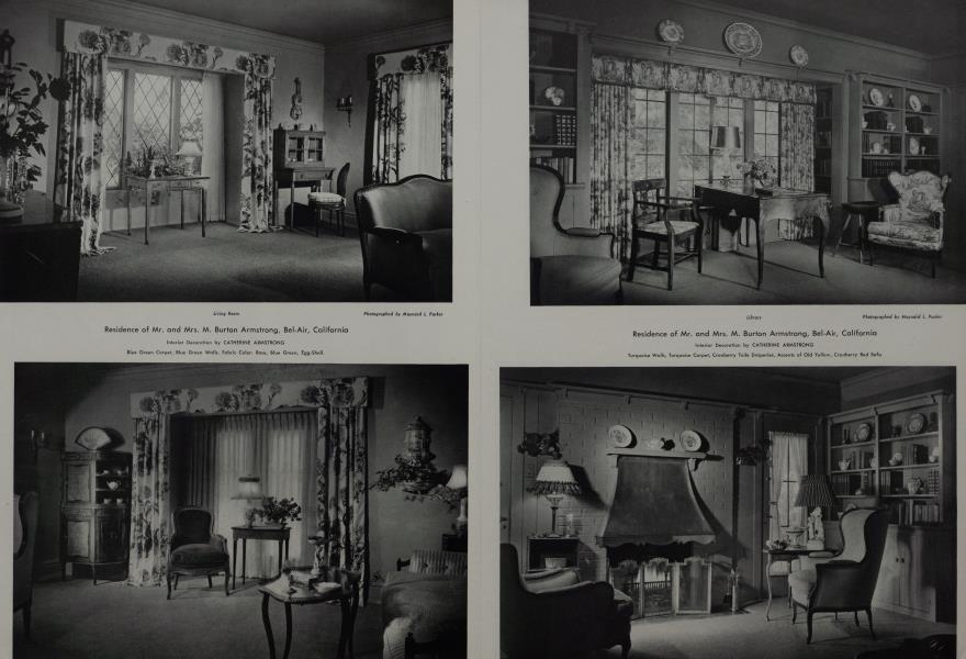 Residence of Mr. and Mrs. M. Burton Armstrong, Bel-Air, California