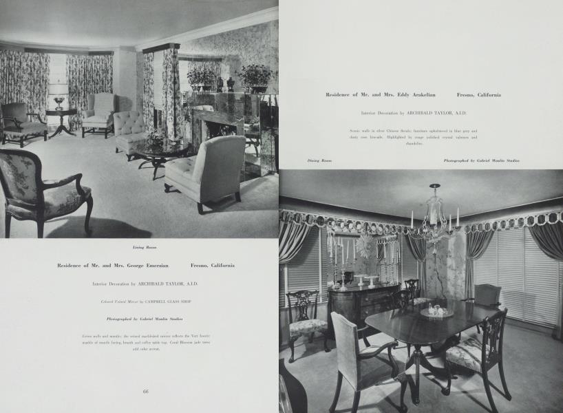 Residence of Mr. and Mrs. Eddy Arakelian — Fresno, California
