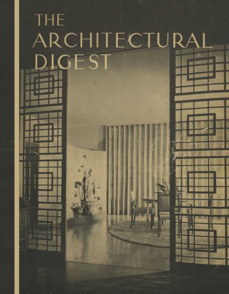 THE ARCHITECTURAL DIGEST | Architectural Digest | 1949 Volume XII Issue 3