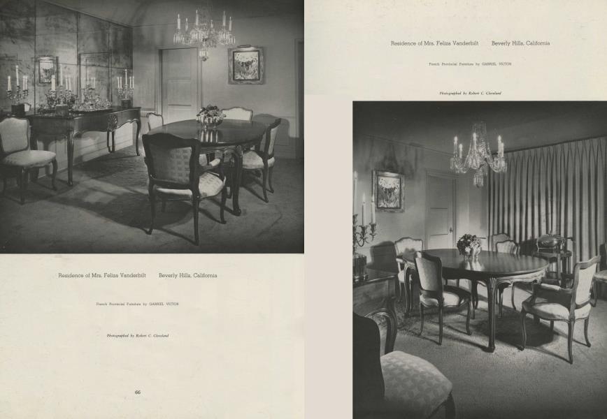 Residence of Mrs. Feliza Vanderbilt — Beverly Hills, California