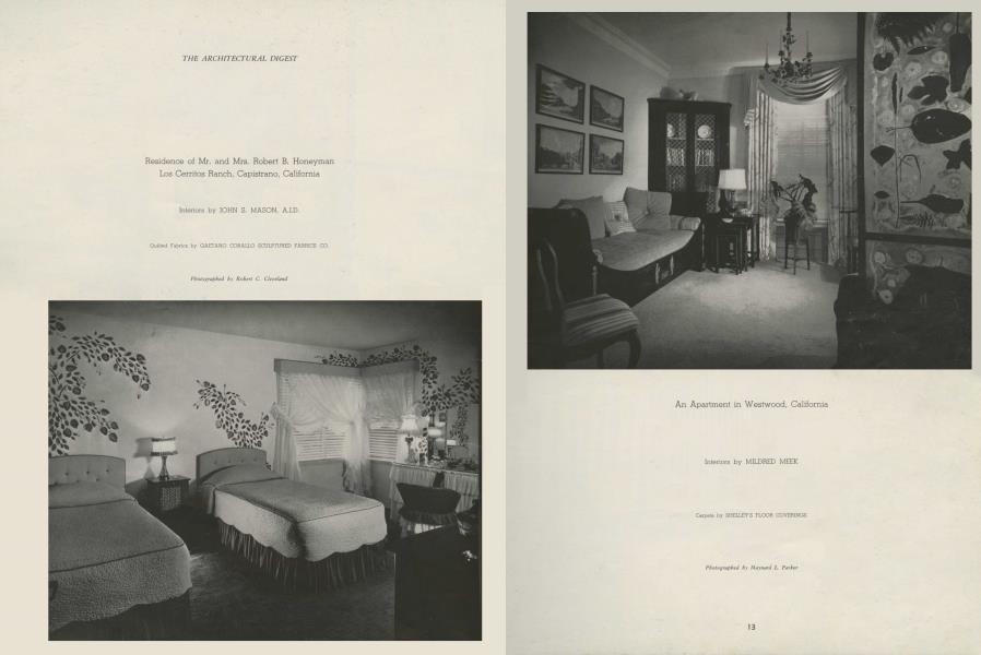 An Apartment in Westwood, California