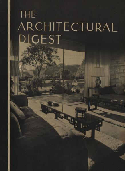 THE ARCHITECTURAL DIGEST | Architectural Digest | 1950 Volume XII Issue 4