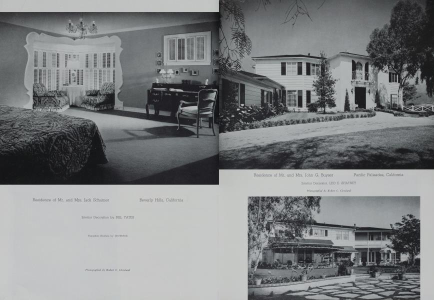 Residence of Mr. and Mrs. John G. Buyser —Pacific Palisades, California