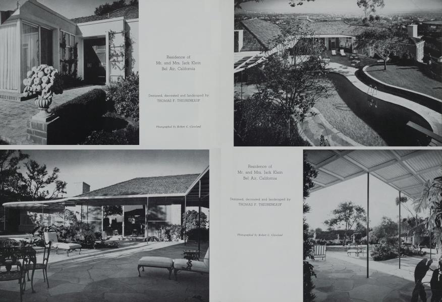 Residence of Mr. and Mrs. Jack Klein —Bel Air, California