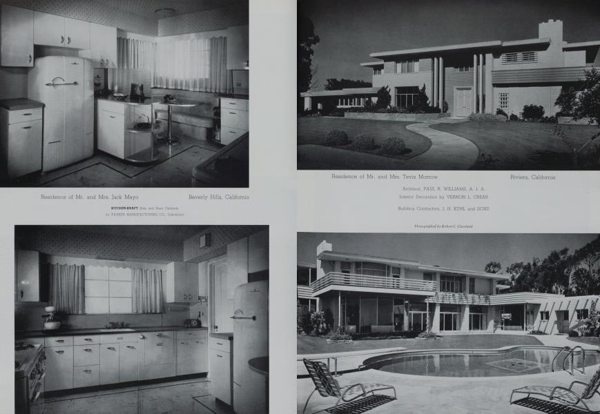Residence of Mr. and Mrs. Tevis Morrow —Riviera, California