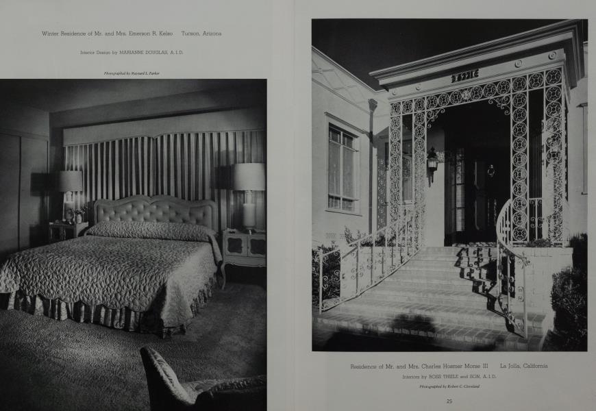 Residence of Mr. and Mrs. Charles Hosmer Morse III La Jolla, California