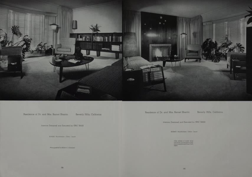 Residence of Dr. and Mrs. Barnet Sharrin Beverly Hills, California