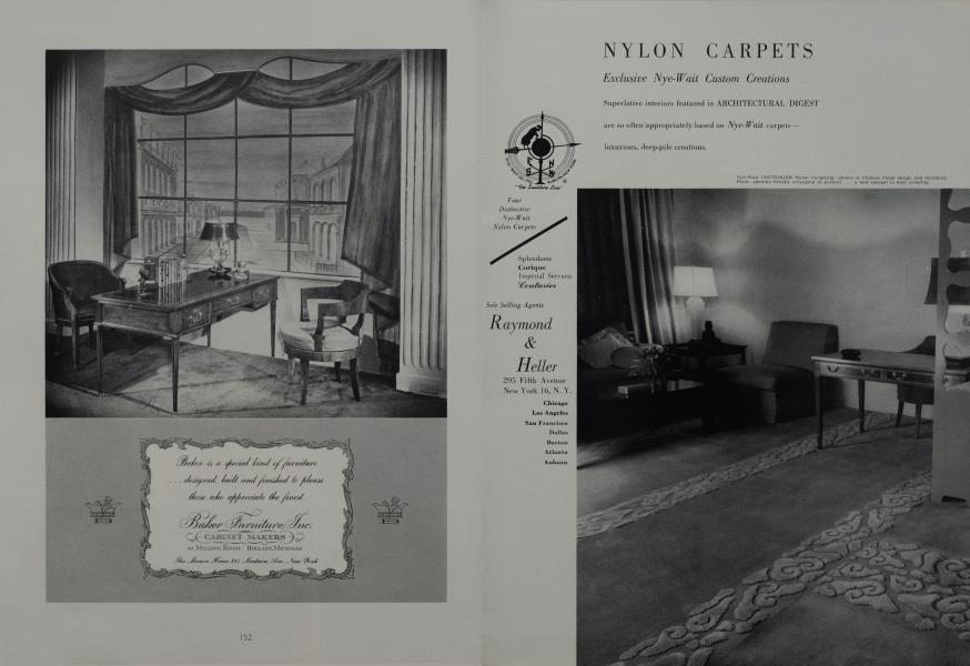 Raymond & Heller Architectural Digest JANUARY 1951