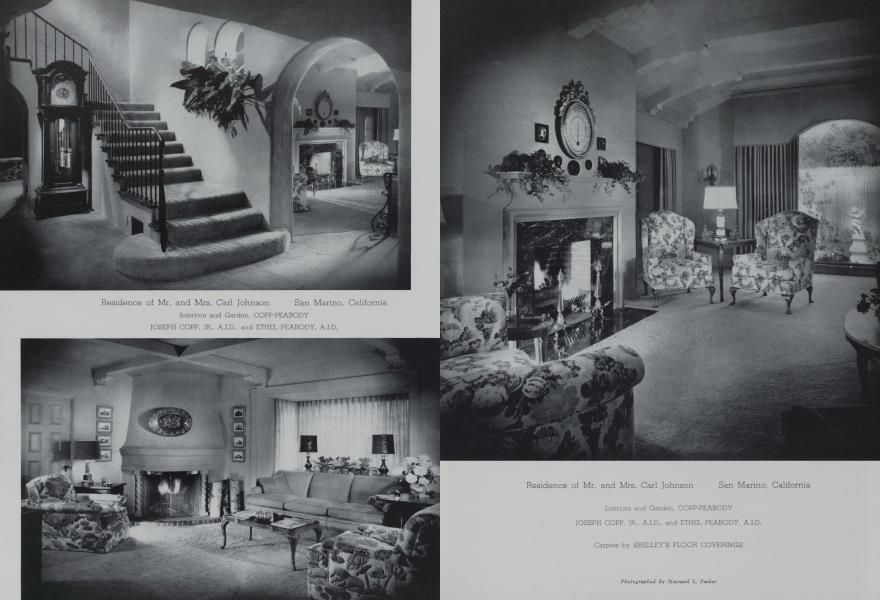 Residence of Mr. and Mrs. Carl Johnson San Marino, California
