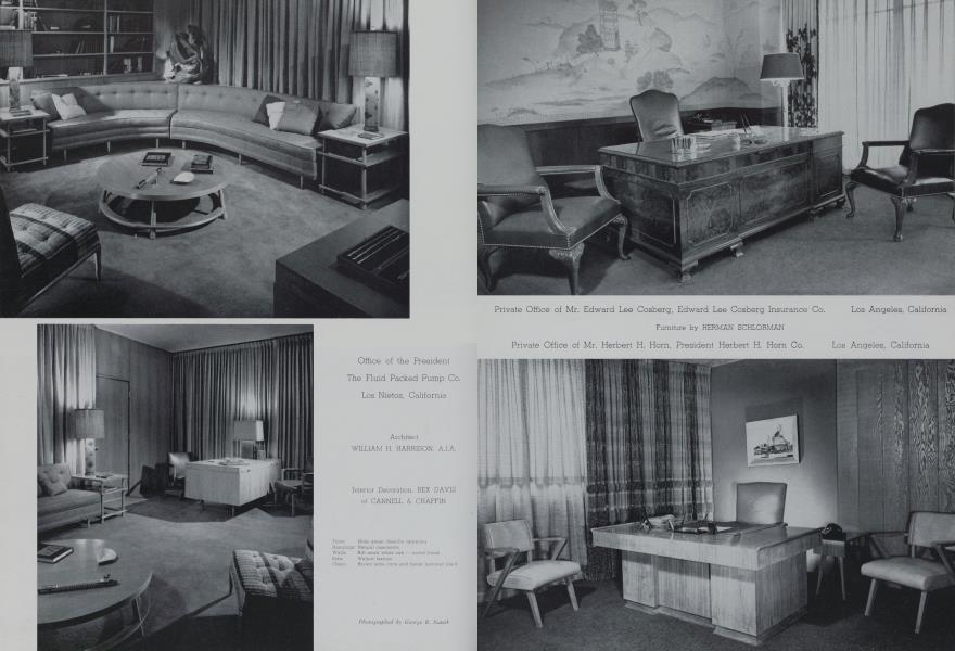 Office of the President —The Fluid Packed Pump Co. —Los Nietos, California