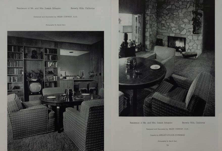 Residence of Mr. and Mrs. Joseph Schapiro —Beverly Hills, California