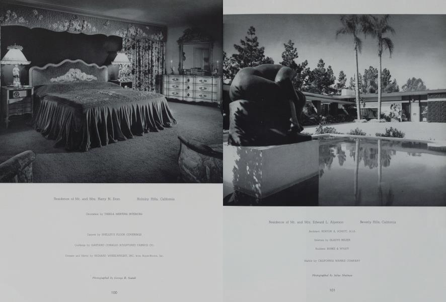 Residence of Mr. and Mrs. Edward L. Alperson — Beverly Hills, California