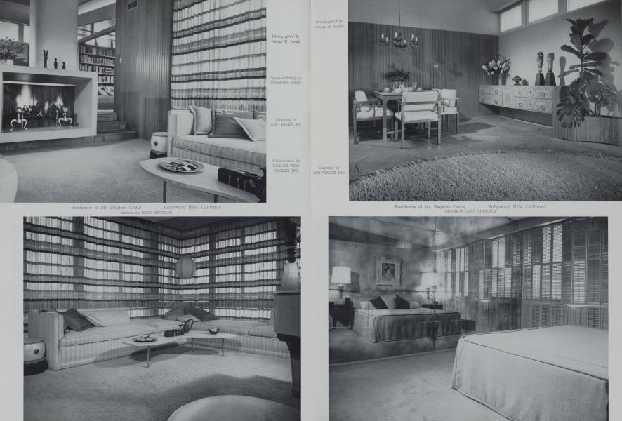 Residence of Mr. Stephen Crane — Hollywood Hills, California