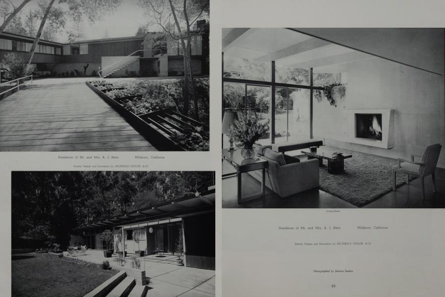 Residence of Mr. and Mrs. A. J. Stern —Hillsboro, California