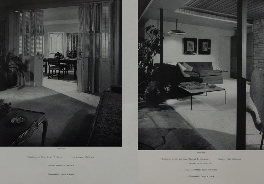 Residence of Mr. and Mrs. Edmond E. Herrscher —Beverly Hills, California