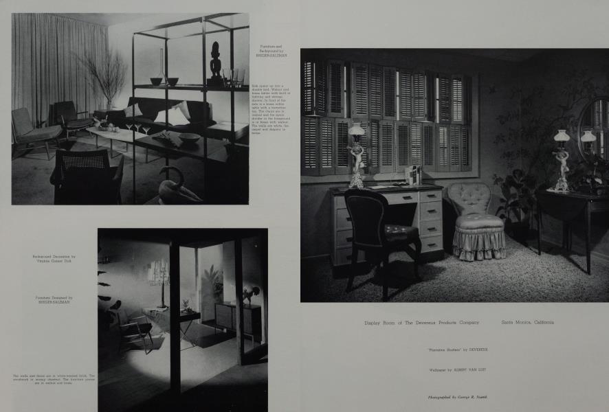 Display Room of The Devereux Products Company —Santa Monica, California