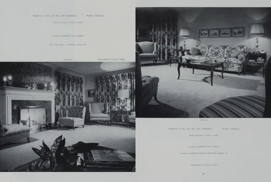 Residence of Mr. and Mrs. John Garabedian — Fresno, California